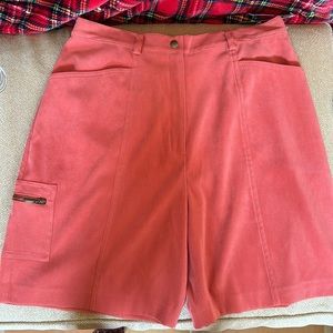 New Women’s Stretch Shorts Spice Color Size 8